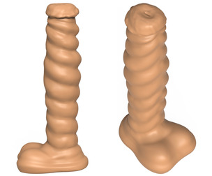 3D Print Ready Fantasy Dildo Penis 17