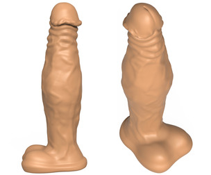 3D Print Ready Fantasy Dildo Penis 24