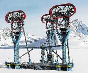 Sci-Fi Polar station
