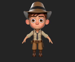 Adventurous boy