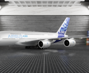 Airbus A380 3D Model – Ultra Realistic Exterior + Full Interior (Cabin & Cockpit)