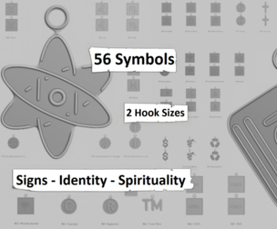 🌟 Symbols Pack – Signs, Identity & Spirituality (Original Blend) 🧿♈⚧️