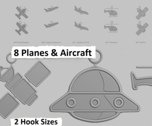 ✈️ Vehicles – Planes & Aircraft Pendant Pack (Original Blend) 🚀🛸