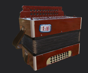 Accordion3D Model 009