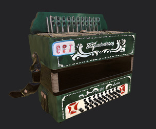 Accordion3D Model 010