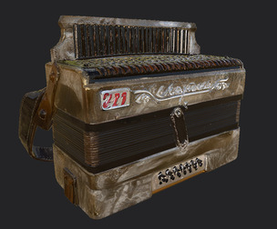 Accordion3D Model 011