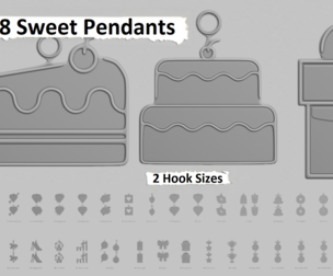 🎉 Birthday Bash – STL Pendant Collection