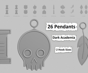 Dark Academia – Pendant Pack