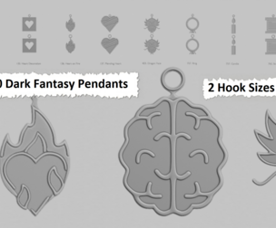 Dark Fantasy Mini – Pendant Set