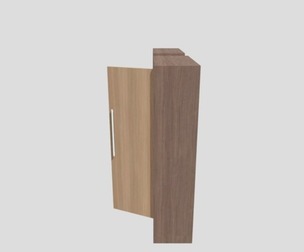 Modern Wooden Wardrobe