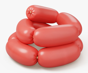Stylized Sausages
