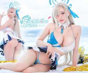 Blue Archive Ichinoze Asuna Cheer Girl cosplay HaneAme