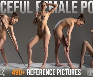 490+ Graceful Female Poses