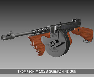 Thompson M1928 Submachine Gun