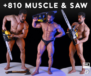 +810 Muscle & Saw Reference Pictures - Vol 10
