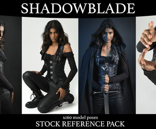 Shadowblade – Dark Fantasy stock reference pack