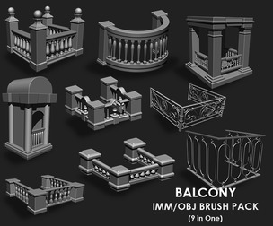 Balcony IMM\Obj Brush Pack (9 in One)