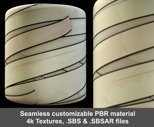 Bandage Substance PBR material and textures SBS & SBSAR