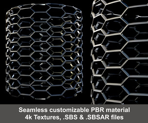 Grill Substance PBR material and textures