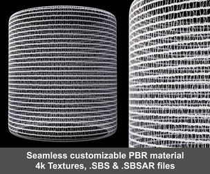 Gauze Bandage Substance PBR material and textures SBS & SBSAR