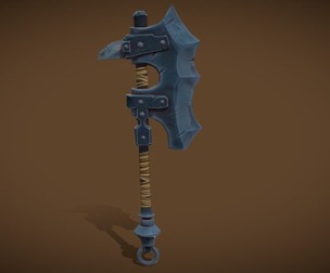 Stylize Axe Low-poly 3D model