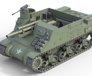 M7 Priest Howitzer