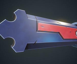 Stylized Sci Fi Knife