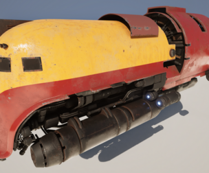Diesel Punk Train 01