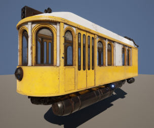 Diesel Punk Tram