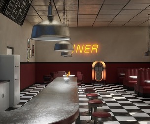 Diner Interior