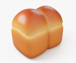 Soft Square Bread Loaf