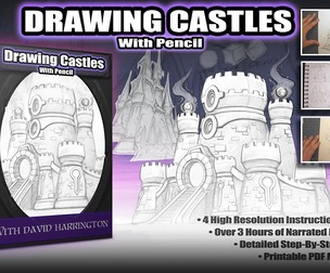 Drawing Castles With Pencil