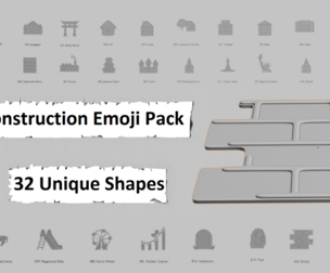 🏗️ Construction Emoji Pack – 3D Printable (32 Unique Emojis)