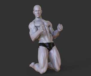 Bodybuilder Pose