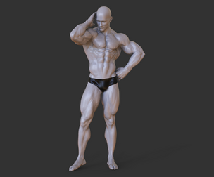 Bodybuilder Pose