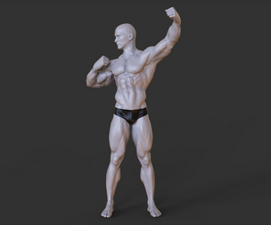 Bodybuilder Pose