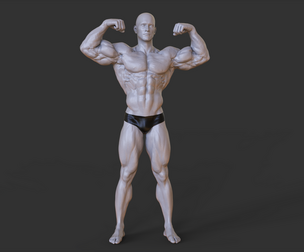 Bodybuilder Pose
