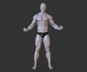 Bodybuilder Pose