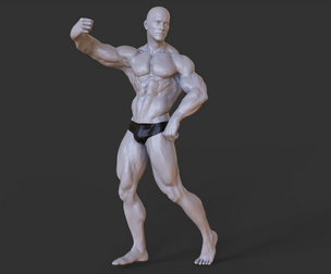 Bodybuilder Pose