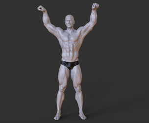 Bodybuilder Pose