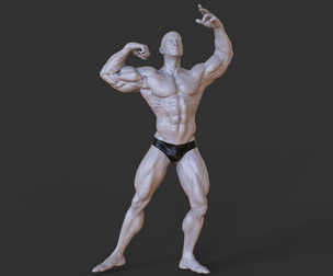 Bodybuilder Pose