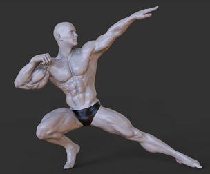 Bodybuilder Pose