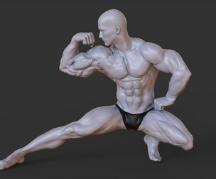 Bodybuilder Pose