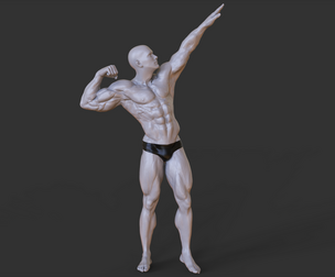 Bodybuilder Pose