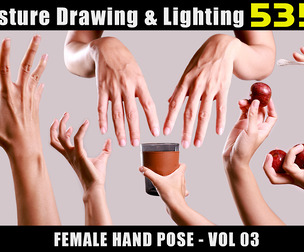 Female Hand Pose - Vol 03