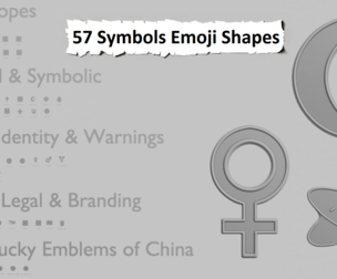 🔣 Symbols Emoji Pack – 3D Printable (57 Unique Emojis)