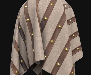 Leather (9 Smart Material) - Vol 01 - SPSM & Maps