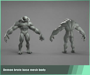 Demon Brute Base Besh Body