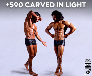 +590 Carved In Light Reference Pictures – Vol 24 | 360° Shots