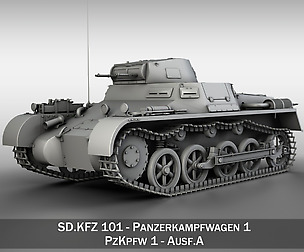PzKpfw 1 - Panzer 1 - Ausf. A
